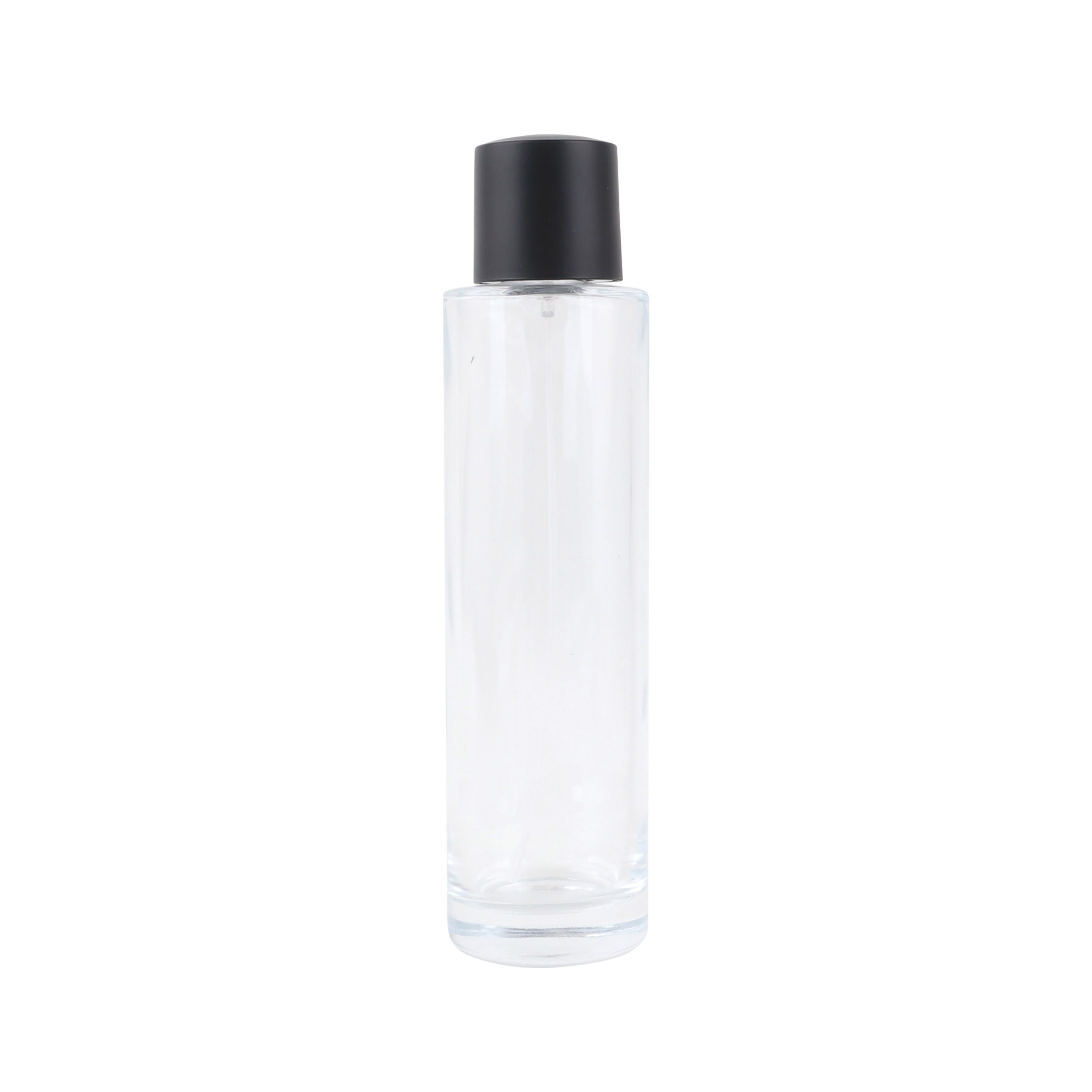 Plastic bottle for cosmetic packaging