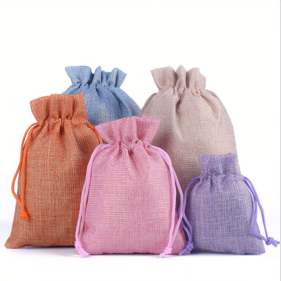 Calico bags of Various size and color/