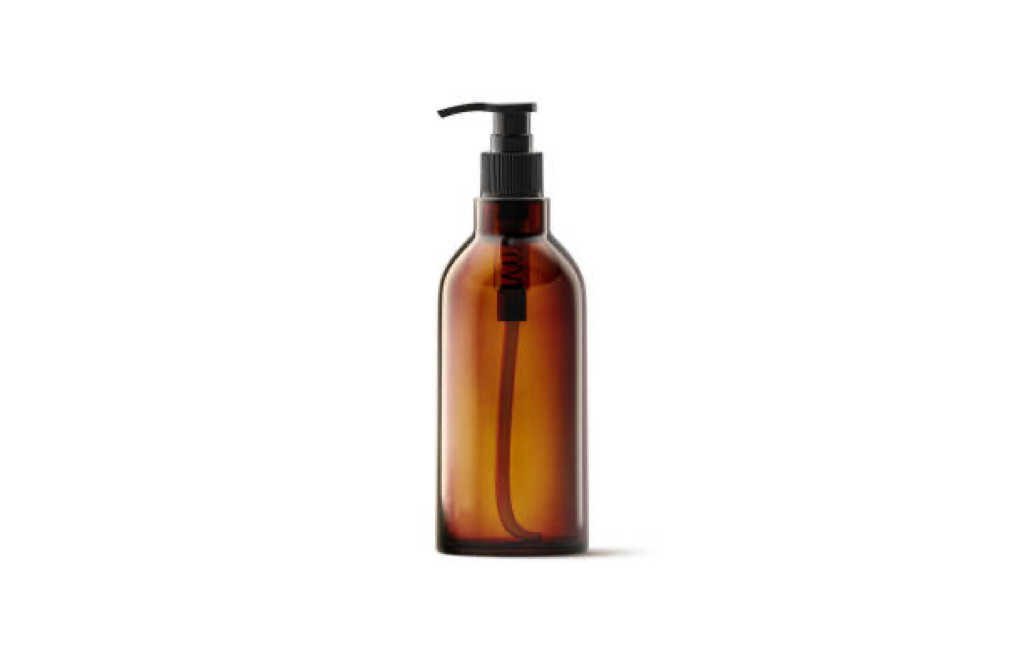glass lotion pump bottle