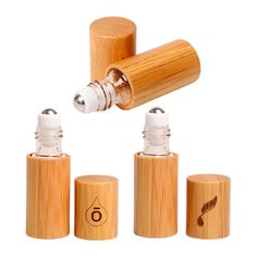 Bamboo Roller Bottles