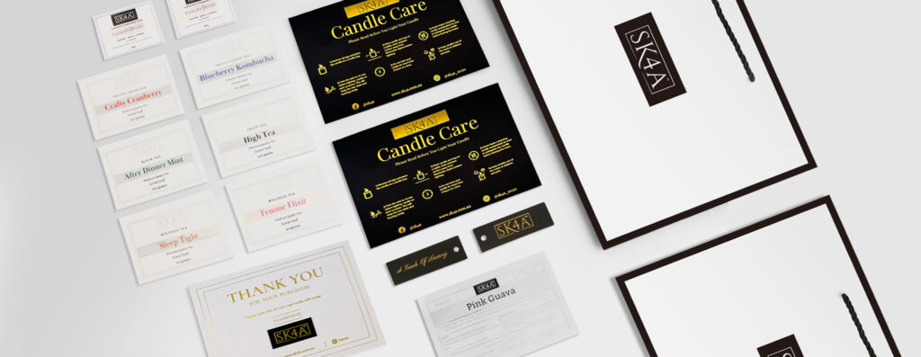 SK4A Label and packaging