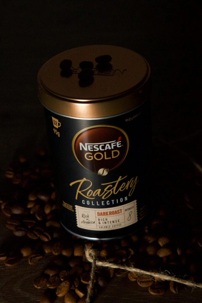 tin packaging for coffee