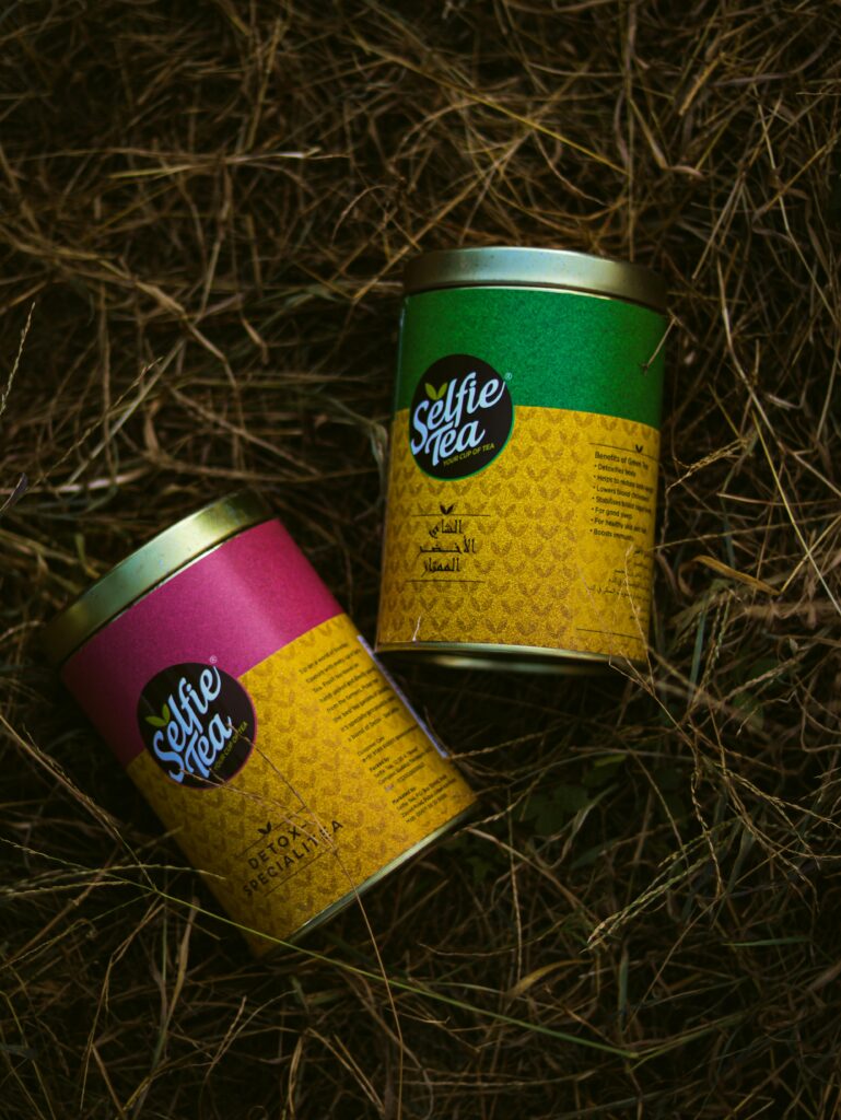 tin packaging for tea