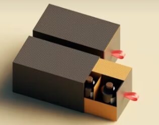 sleeve box for serum bottles