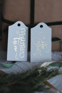 Custom Christmas Tags