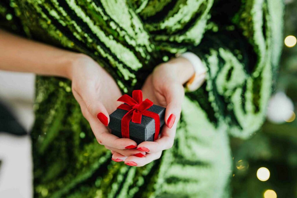custom Christmas holiday ribbon
