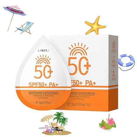 Sunscreen Sachet Packaging